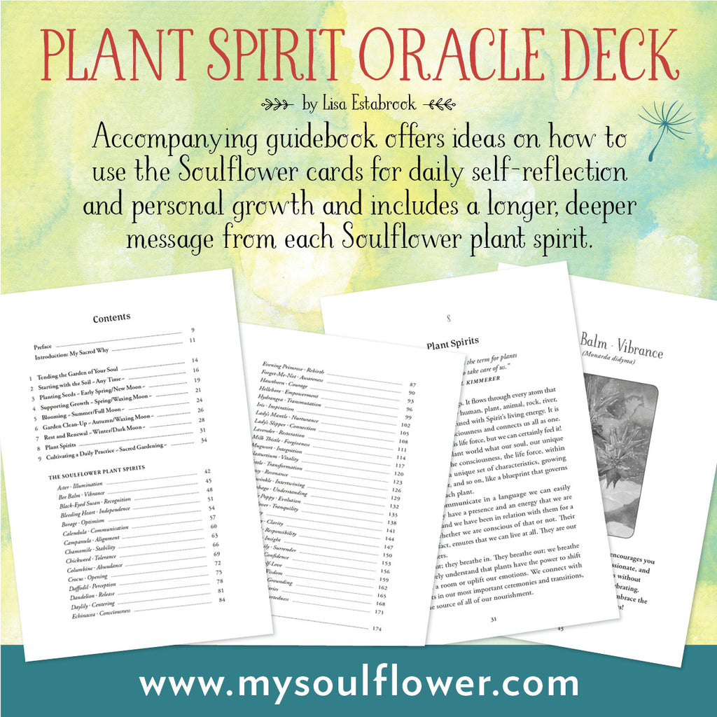 Soulflower Plant Spirit Oracle Deck & Guidebook