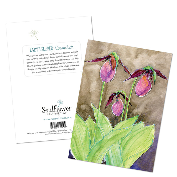 Lady's Slipper (Connection) Card